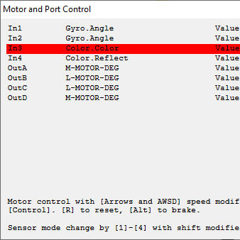 Motor and Port Control